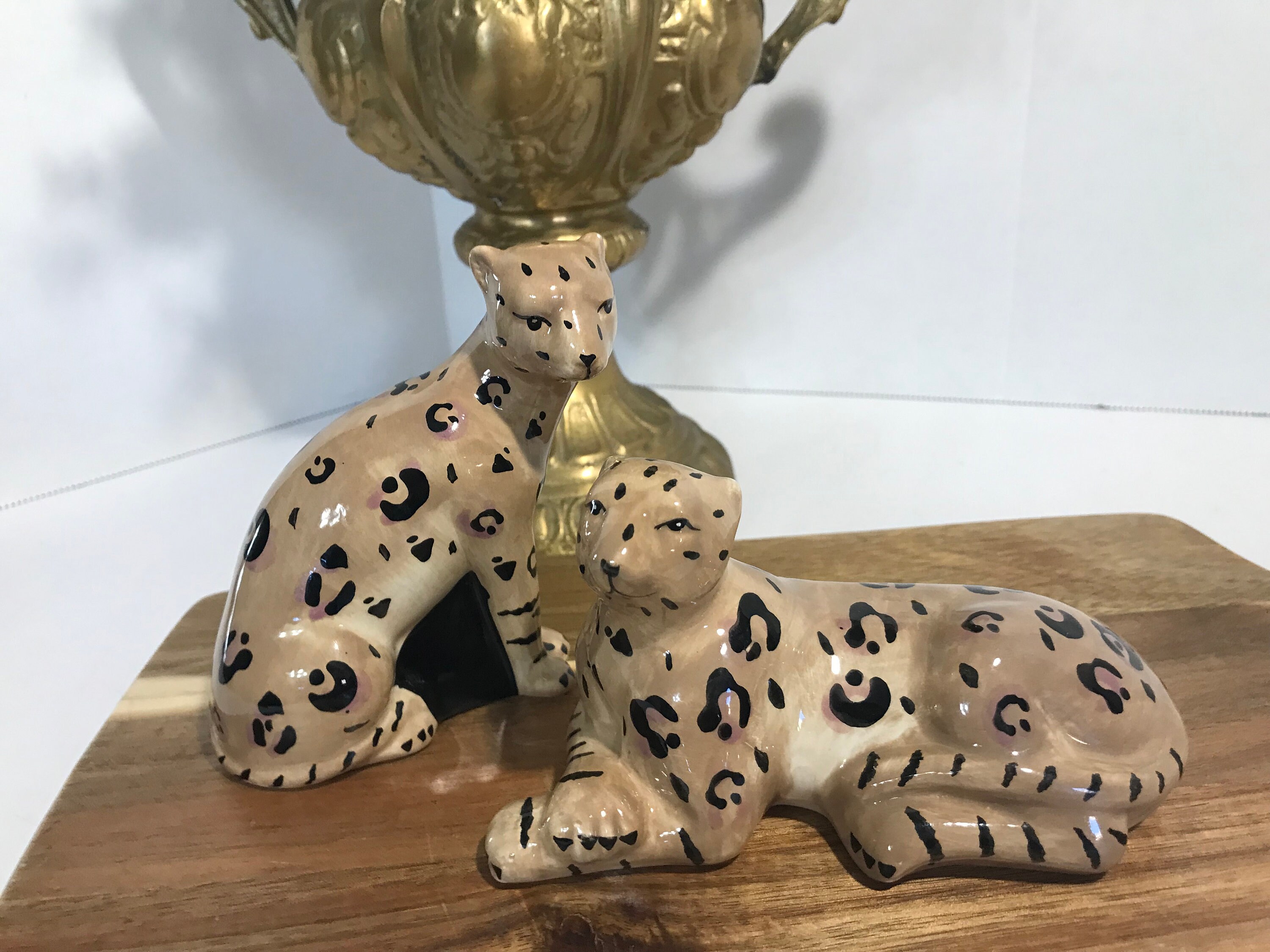 Holographic Leopard Print Shaker Bottle – Handmade by Haile