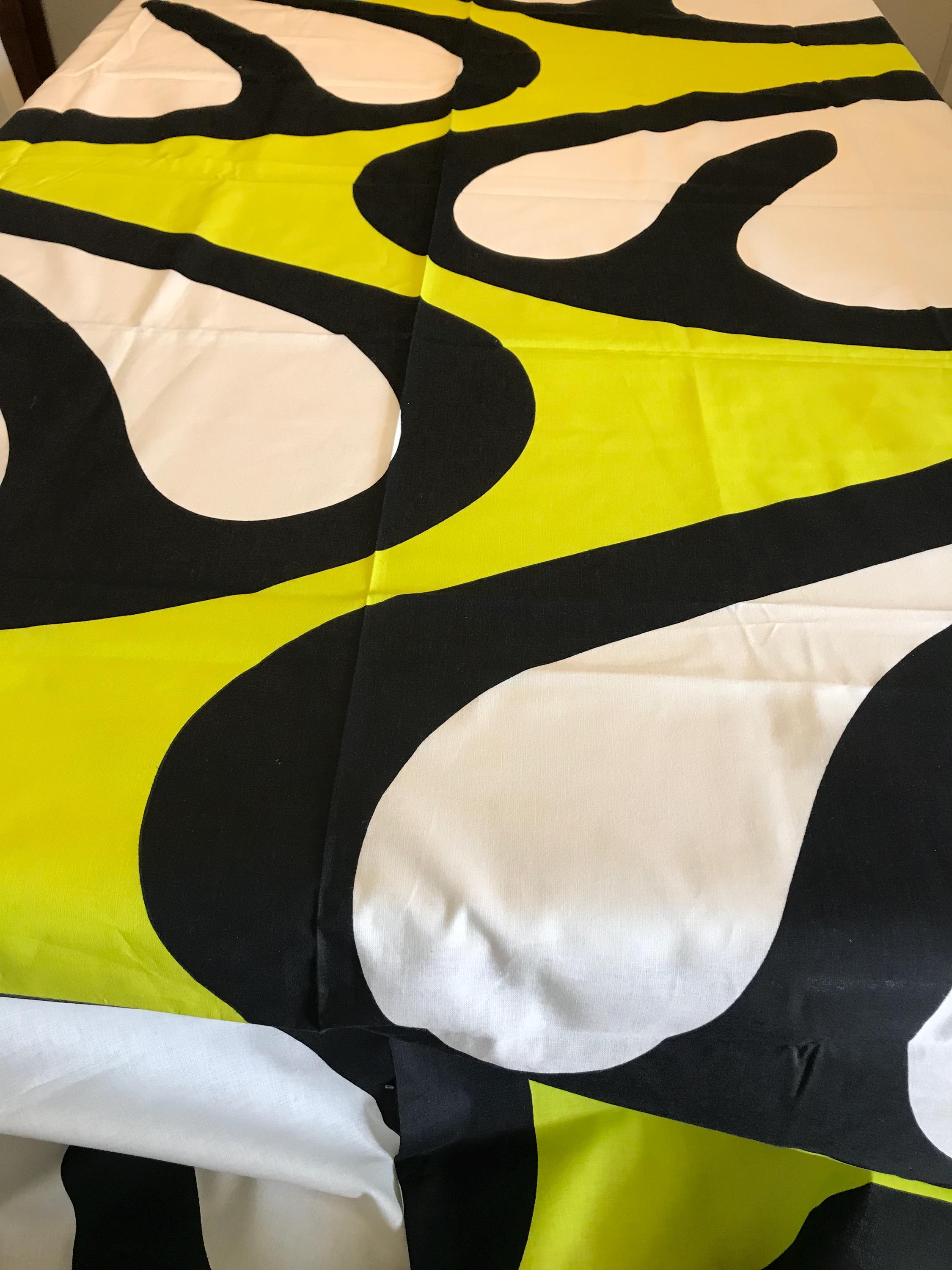 Vintage 2005 Ikea Vibrant Scandanavian Home Decor Fabric, Ikea
