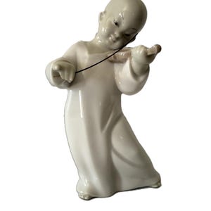 Lladro - Asian Angel With a Violin - Etsy