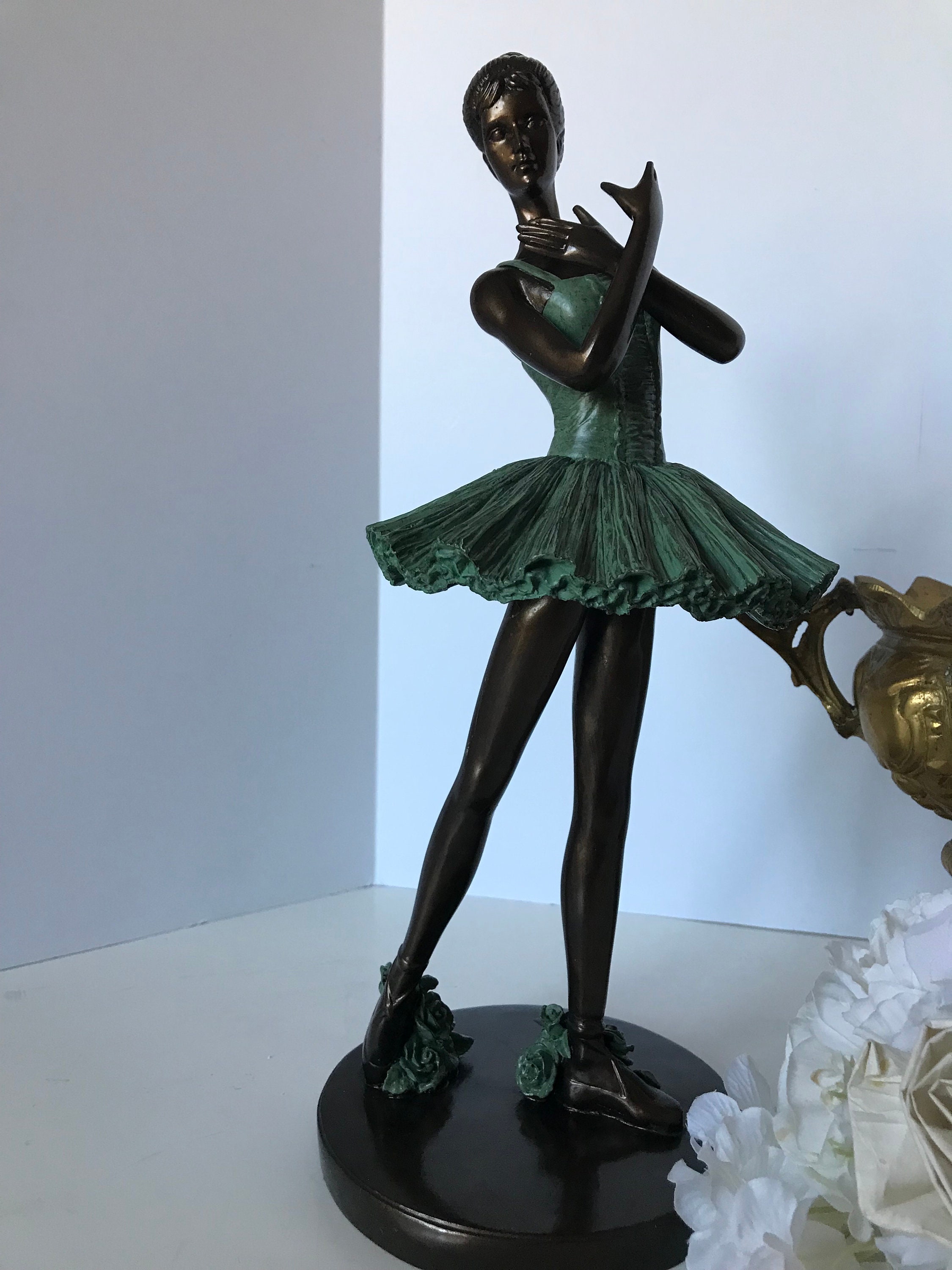 Bronze ballerina figurine Clearance