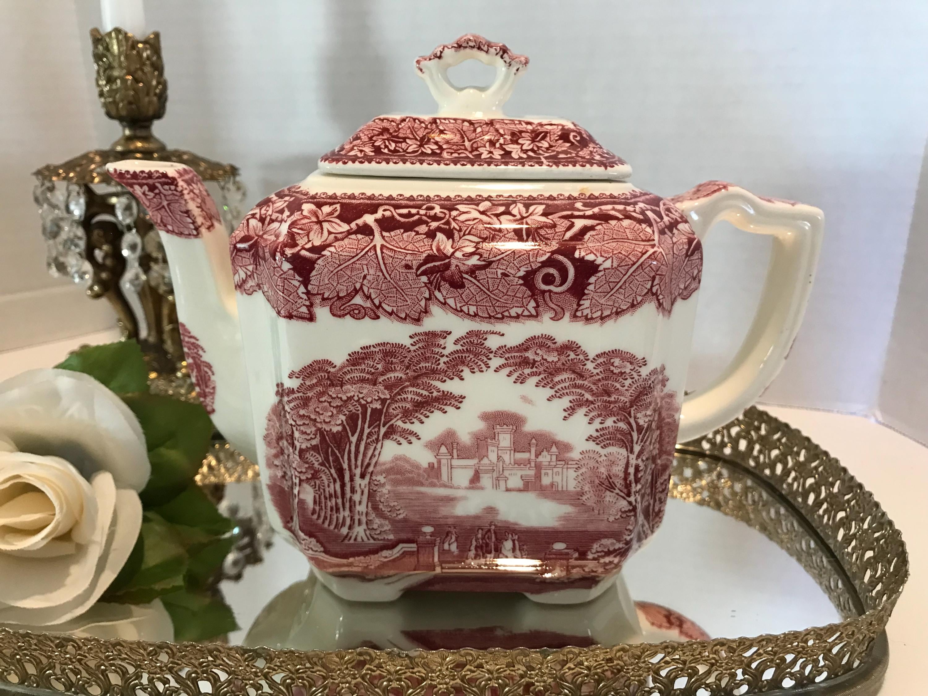 メイソンズ アイアンストーン レッド トランスファーウェア