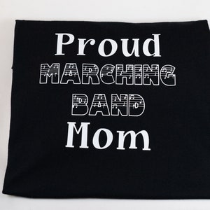 Band Mom Marching Band T-Shirt