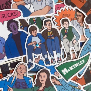 Freaks and Geeks Sticker Set
