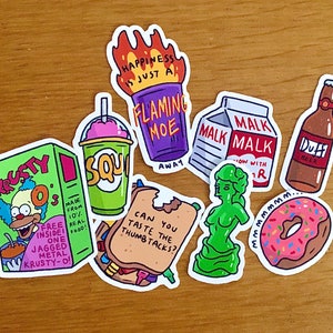 Simpsons Sticker Packs
