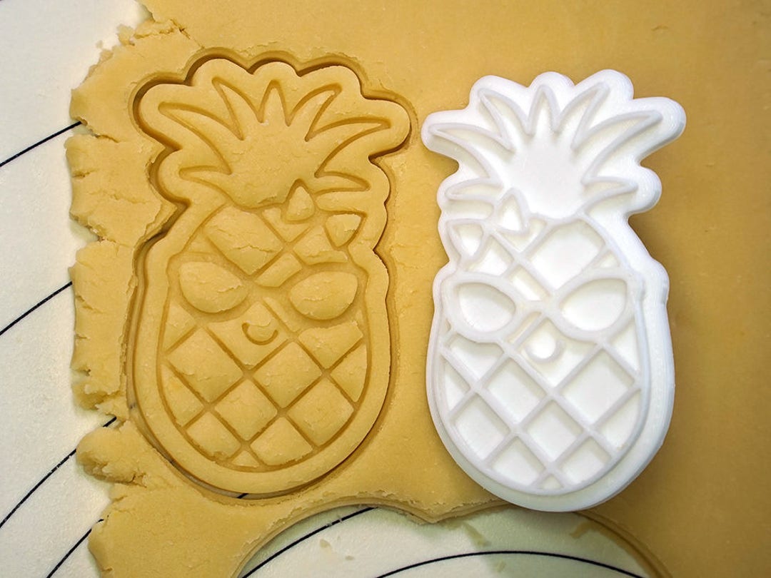 Ms. Pineapple Cookie Cutter and Stamp - Etsy