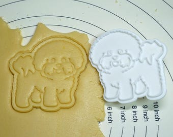 Bichon Frise  Cookie Cutter and Stamper