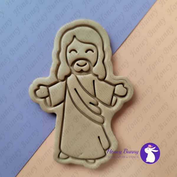 Jesus  Cookie Cutter and Stamp