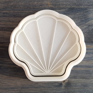 Shell Cookie Cutter and Stamp image 3