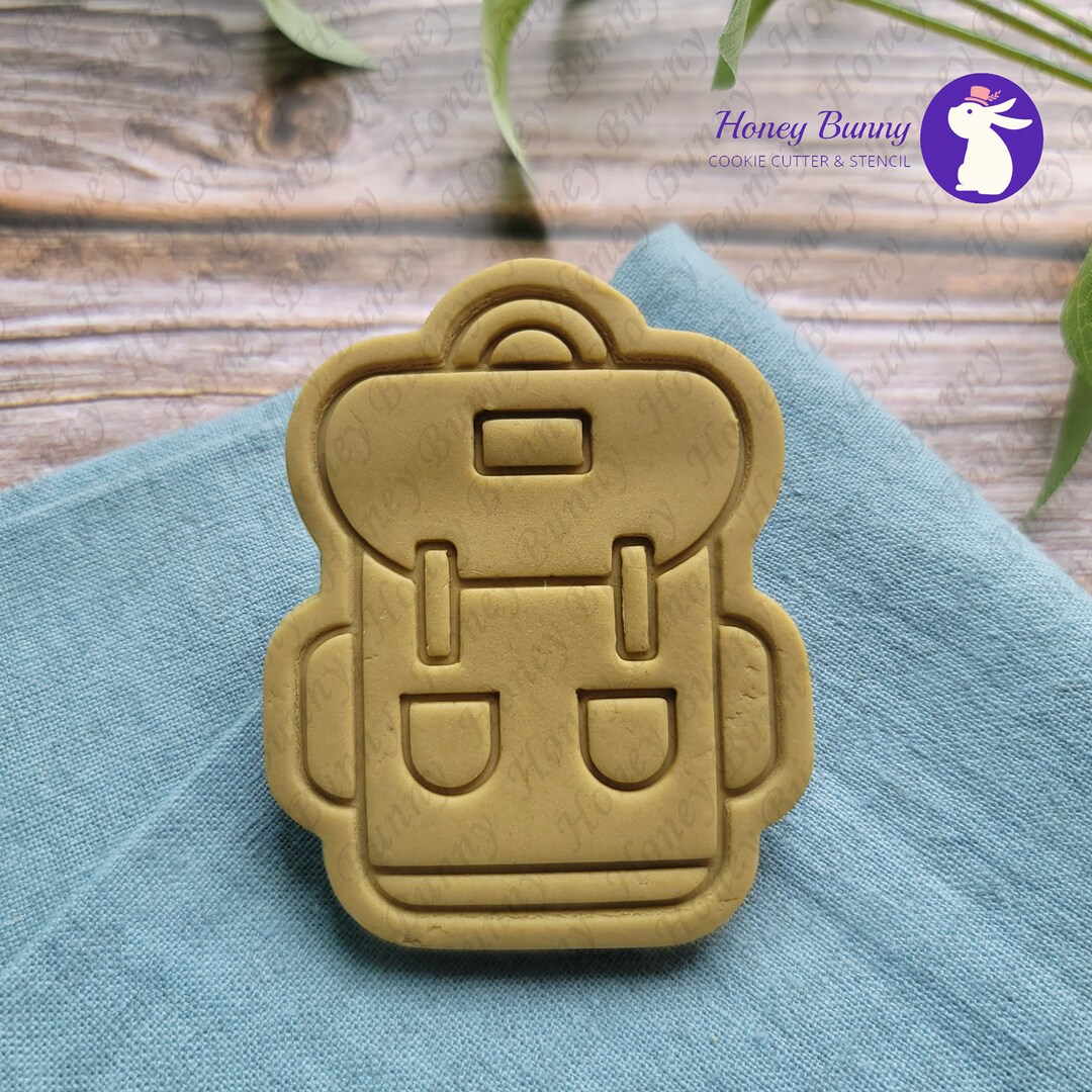 Cookie Cutter and Stamp backpack 01 / Backpack Cookie Cutter Etsy