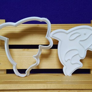 Killer Whale Cookie Cutter and Stamp image 4