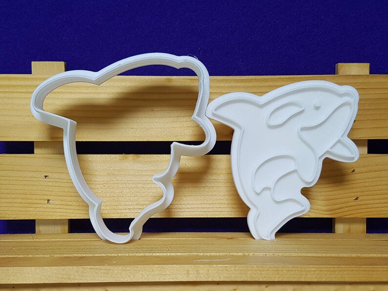 Killer Whale Cookie Cutter and Stamp image 4