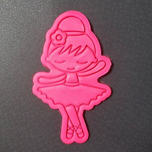 Dancing Ballerina Cookie Cutter and Stamp image 5