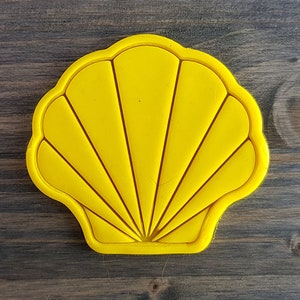 Shell Cookie Cutter and Stamp image 2