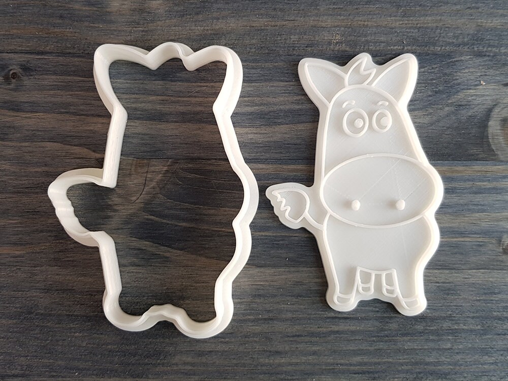 Donkey Cookie Cutter and Stamp Etsy UK