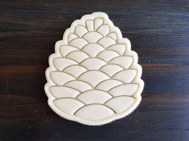 Pine Cone Cookie Cutter and Stamp Set 2 PCS / Thanksgiving - Etsy