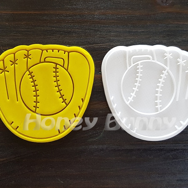 Baseball Glove Cookie Cutter Etsy