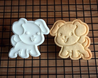 Welcoming Dog Cookie Cutter and Stamp