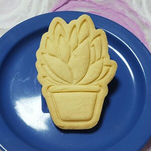 Cookie Cutter and Stamp Succulent Santorini / Succulent Cookie Cutter / Cactus Cookie Cutter image 6