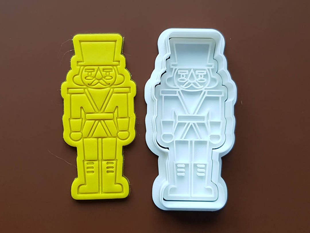 Nut Cracker Cookie Cutter and Stamp Etsy