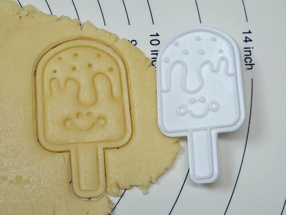 Ice Cream Cookie Cutter, Cookie Cutters, Fondant Cutters, 3D Printed 