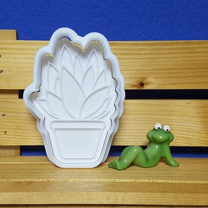 Cookie Cutter and Stamp Succulent Santorini / Succulent Cookie Cutter / Cactus Cookie Cutter image 3