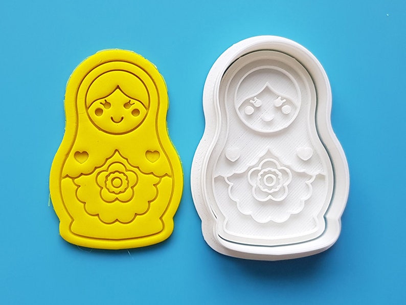 matryoshka cookie cutter