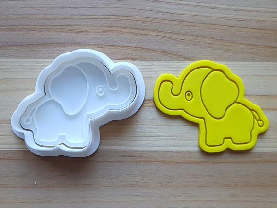 elephant cookie mold