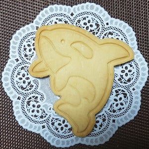 Killer Whale Cookie Cutter and Stamp image 5