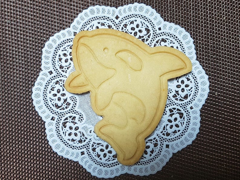 Killer Whale Cookie Cutter and Stamp image 5