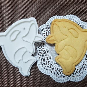 Killer Whale Cookie Cutter and Stamp image 6