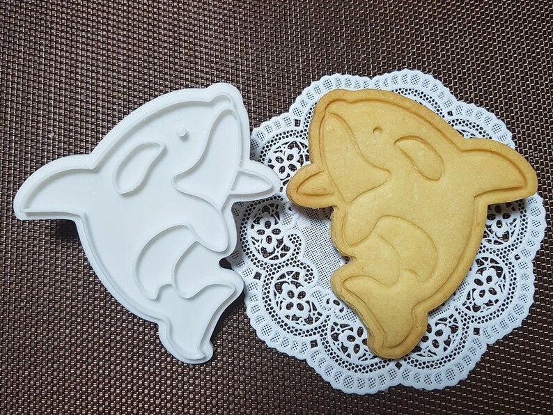 Killer Whale Cookie Cutter and Stamp image 6