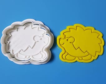 Hedgehog Cookie Cutter and Stamp