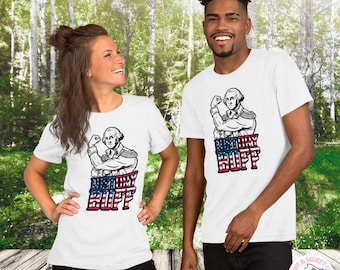 Funny George Washington T-Shirt: History Buff Gym Tee