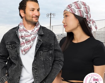 Personalized Baseball Bandana – Custom Team Color & Name | Sports Headband, Pet Scarf or Fan Gift