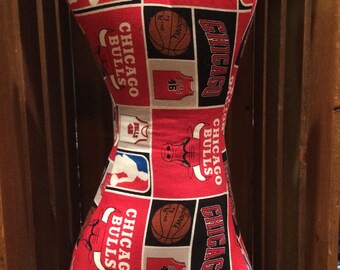 Chicago Bulls bone pillow