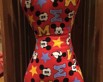 Mickey Mouse bone pillow