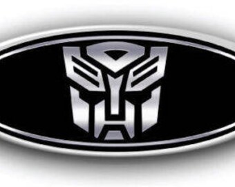Oval Badge Emblem Logo Overlay Sticker Decals For Ford Focus 2012-2014 RED LINE