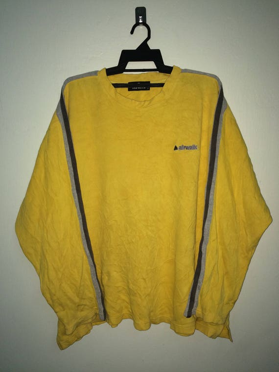 Promotion FREE SHIPPING Vintage 90s AIRWALK Sweatshirt 2X | Etsy