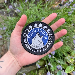 SWEARWOLVES FOR LIFE patch sew-on