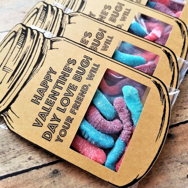 Classroom Valentines, Love Bug Valentine, Candy Valentines Day Treat, Mason Jar Valentines, School Valentines, Teacher Valentines