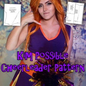 Kim Possible Cheerleader Uniform Pattern