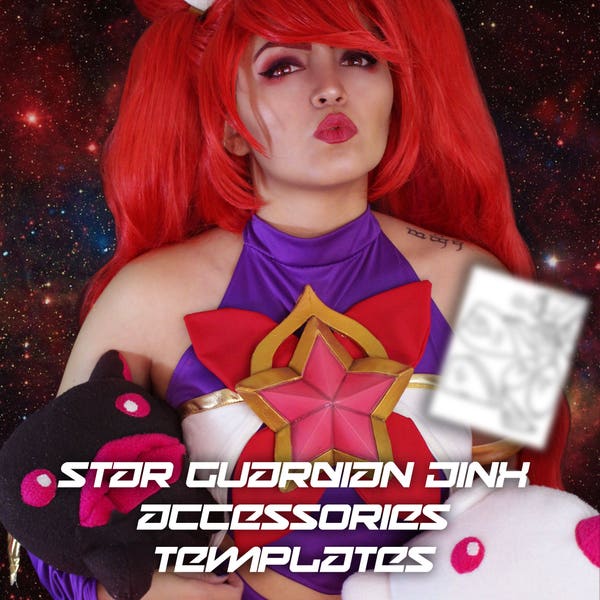 Star Guardian Jinx | Accessoires & | Gauntlet Modèle de cosplay