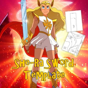 SheRa Sword Template