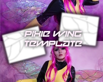 Pixie Wings Template