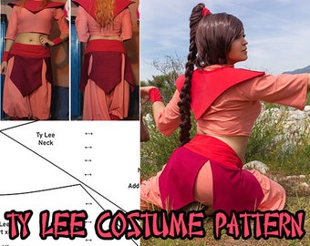 Ty Lee Costume Pattern - Etsy