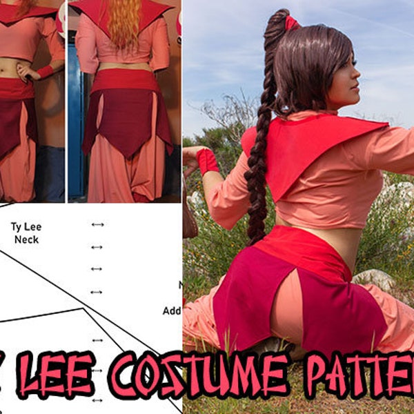 Ty Lee Costume Pattern