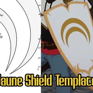 Jaune&#39;s Shield Template + Build Guide | RWBY