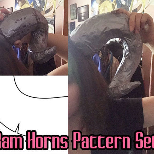 Ram Horns Pattern Set