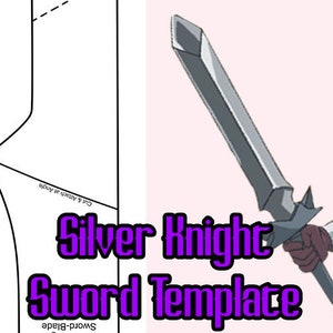 Silver Knight Sword | Cosplay Template