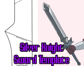 Silverriddarsvärd | Cosplay-mall